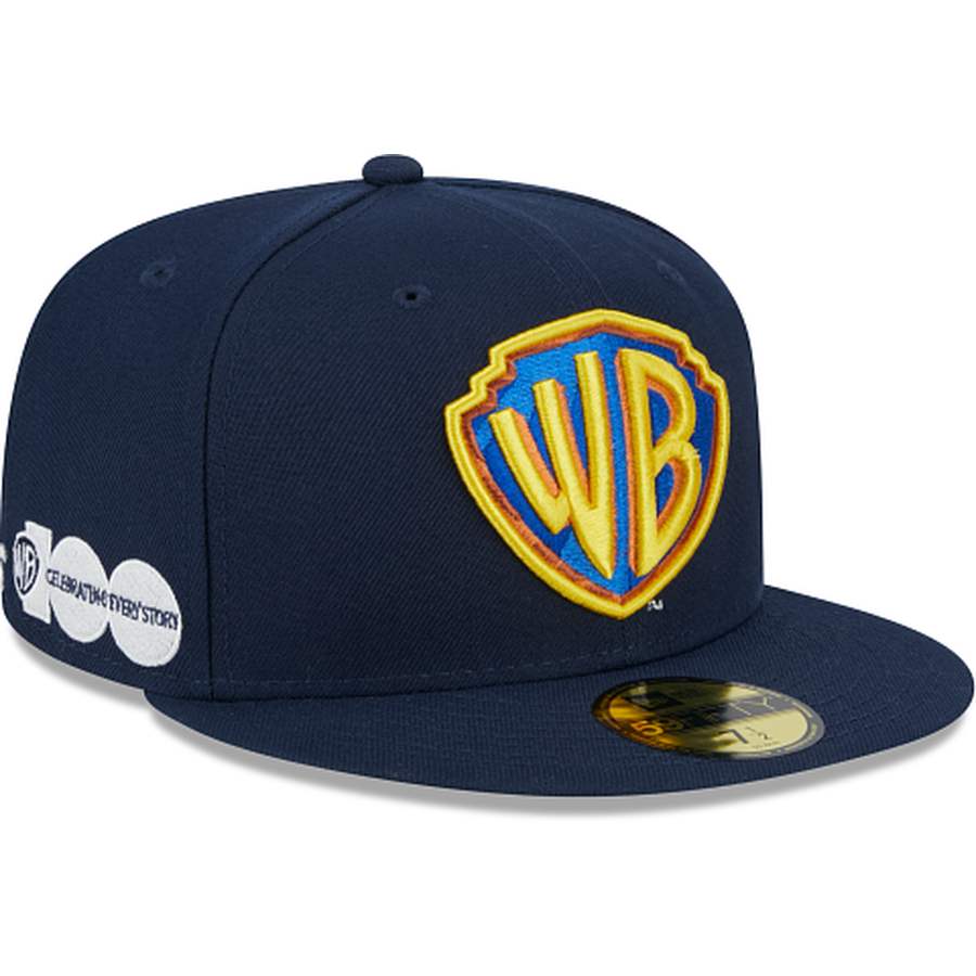 New Era Warner Bros. 100th Anniversary Blue 2023 59FIFTY Fitted Hat