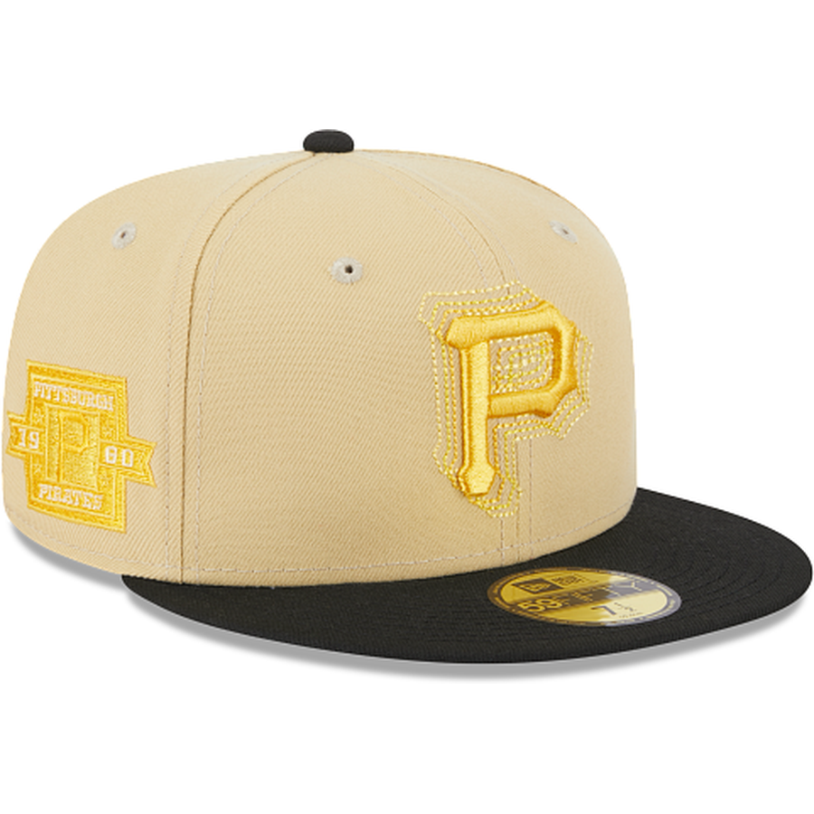 Casquette New Era 59Fifty Pittsburgh Pirates Noir/gris Taille 7 1/4, Occasion