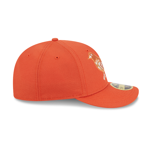 New Era x REPREVE® Earth Day 2023 Low Profile Fitted Hats w/ Nike Air Huarache Rush Orange