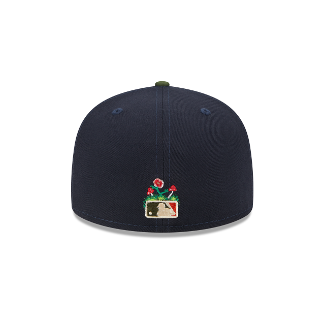 New Era 59Fifty Los Angeles Dodgers Citrus Pop Fitted Hat Navy/Green