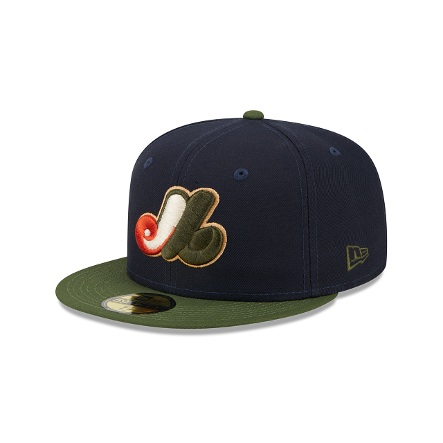 New Era Montreal Expos Sprouted 59FIFTY Fitted Hat
