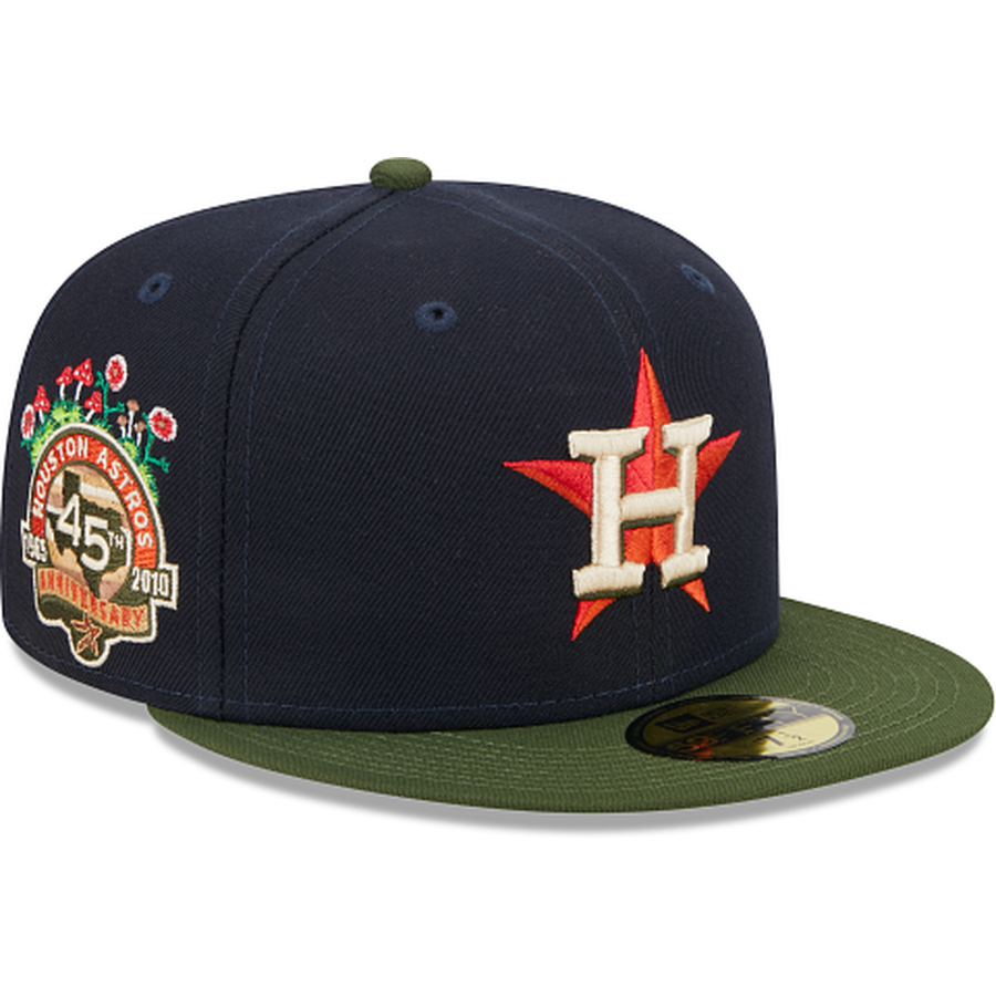 Houston Python Hat New Era Houston Astros Sprouted 59FIFTY Fitted Hat