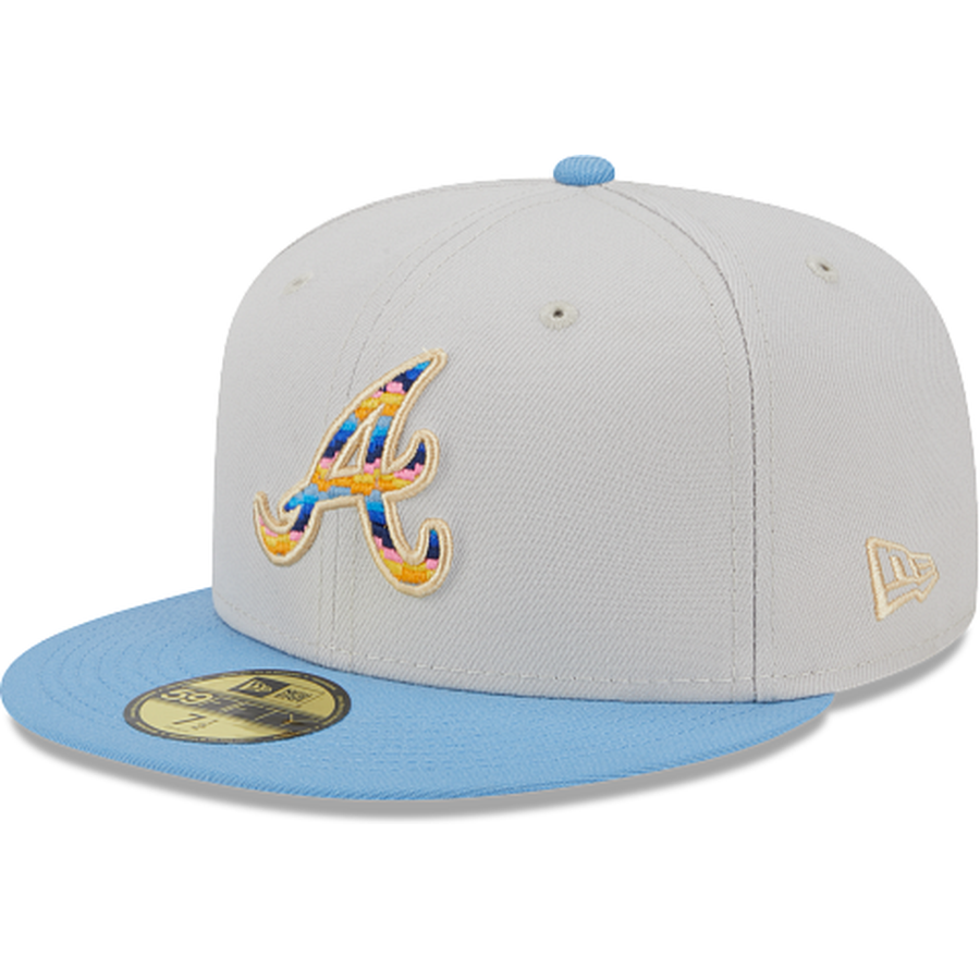 New Era Atlanta Braves Beach Front 2023 59FIFTY Fitted Hat