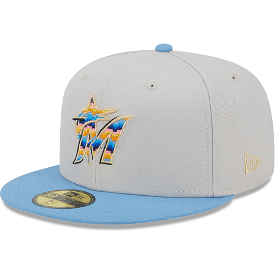 New Era Miami Marlins Beach Front 2023 59FIFTY Fitted Hat
