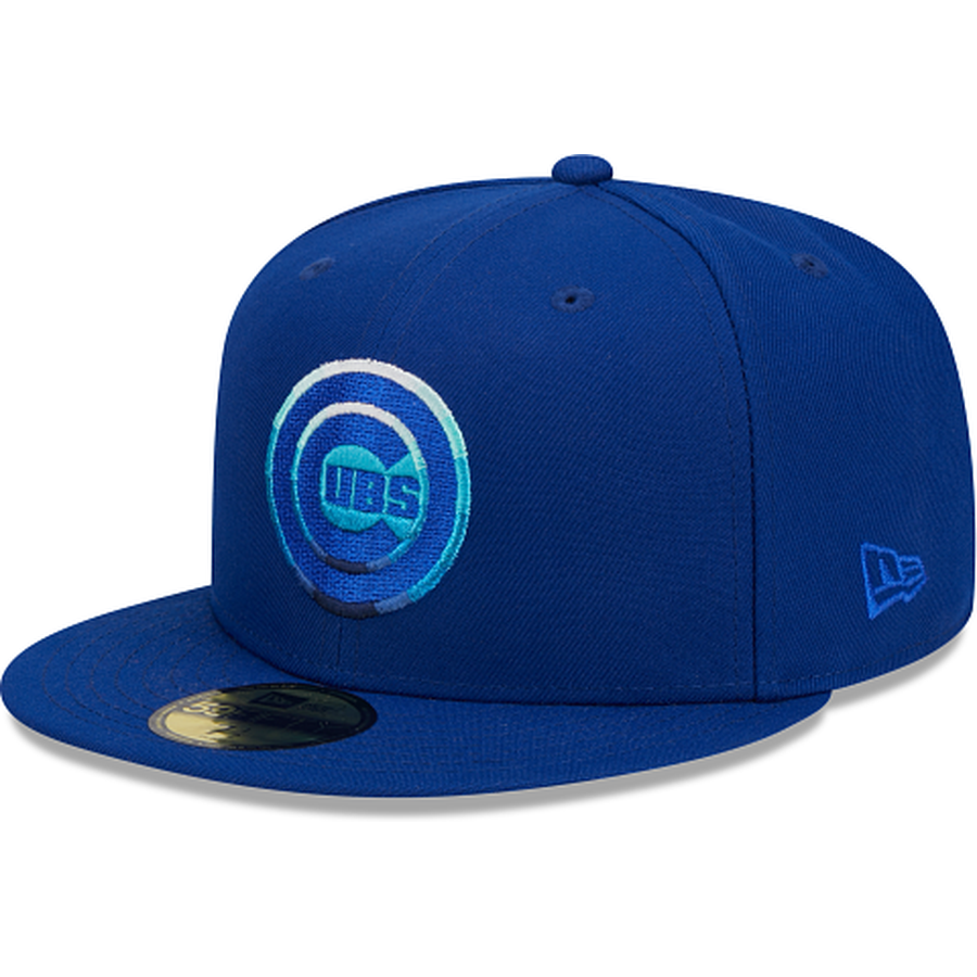 New Era Chicago Cubs Metallic Gradient 2023 59FIFTY Fitted Hat