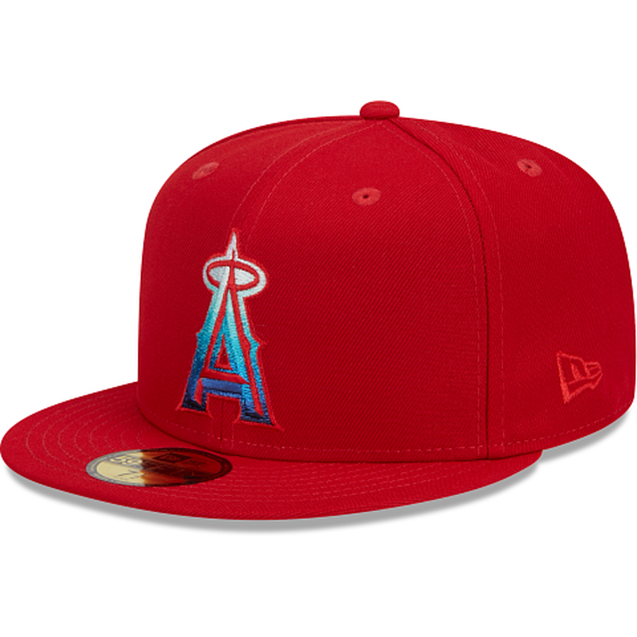 New Era Los Angeles Angels Metallic Gradient 2023 59FIFTY Fitted Hat