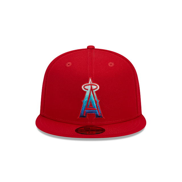 New Era Los Angeles Angels Metallic Gradient 2023 59FIFTY Fitted Hat
