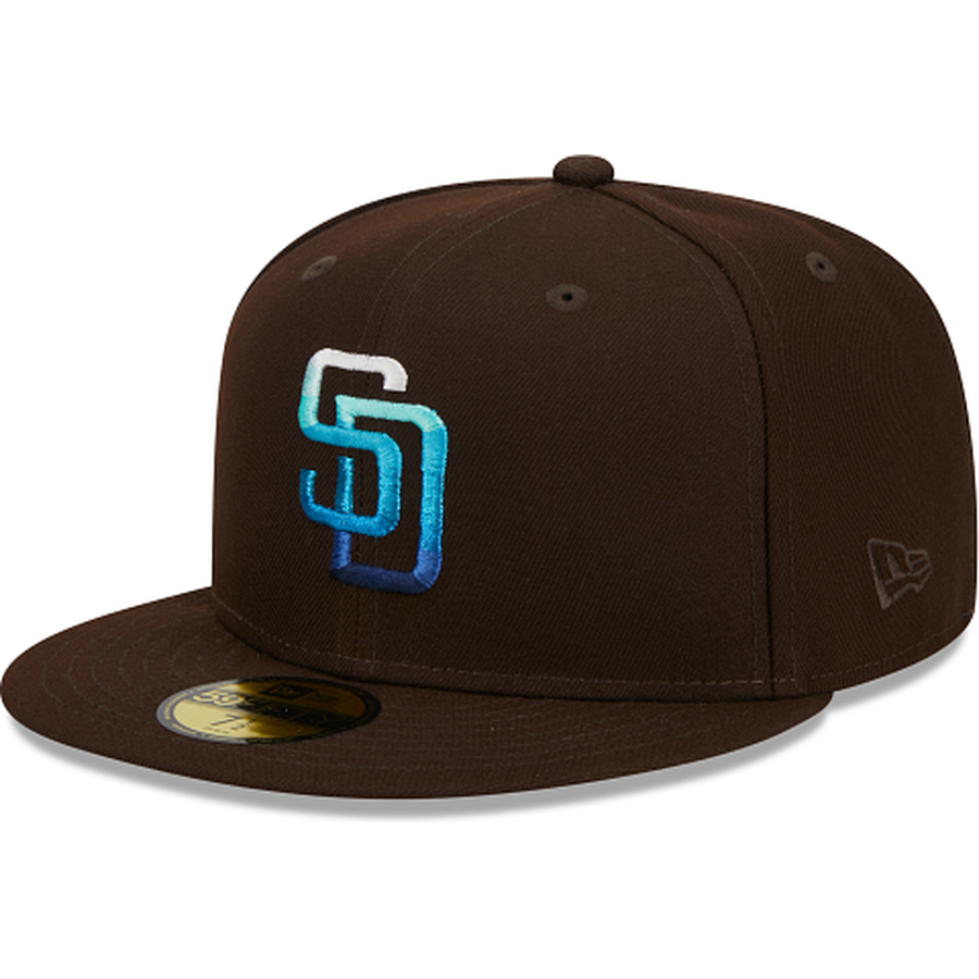 New Era San Diego Padres Metallic Gradient 2023 59FIFTY Fitted Hat