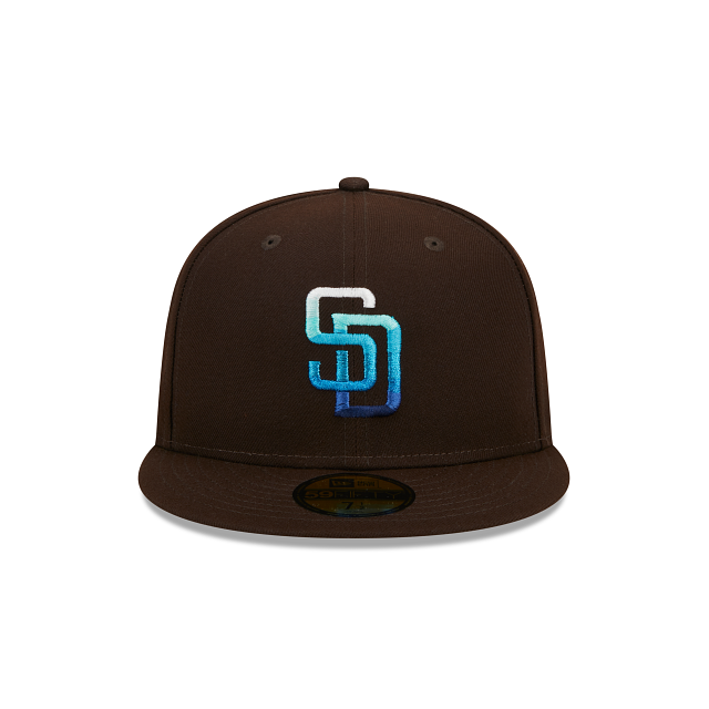 New Era San Diego Padres Metallic Gradient 2023 59FIFTY Fitted Hat