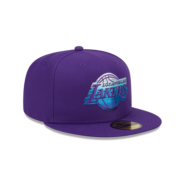New Era Los Angeles Lakers Metallic Gradient 2023 59FIFTY Fitted Hat