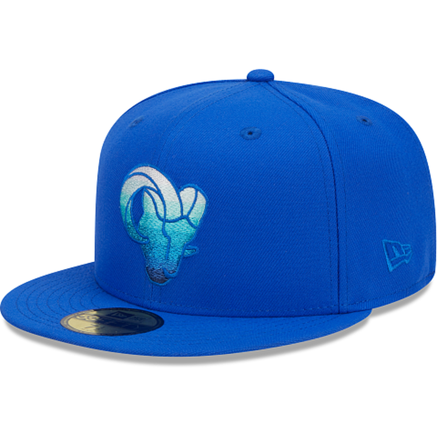 New Era Los Angeles Rams Metallic Gradient 2023 59FIFTY Fitted Hat