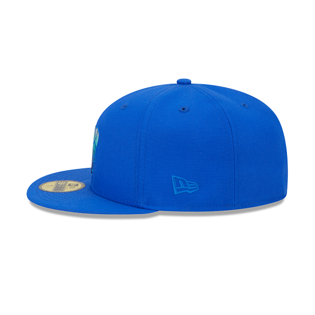 Color Gradient La Rams New Era Los Angeles Rams Metallic Gradient 2023 59FIFTY Fitted Hat
