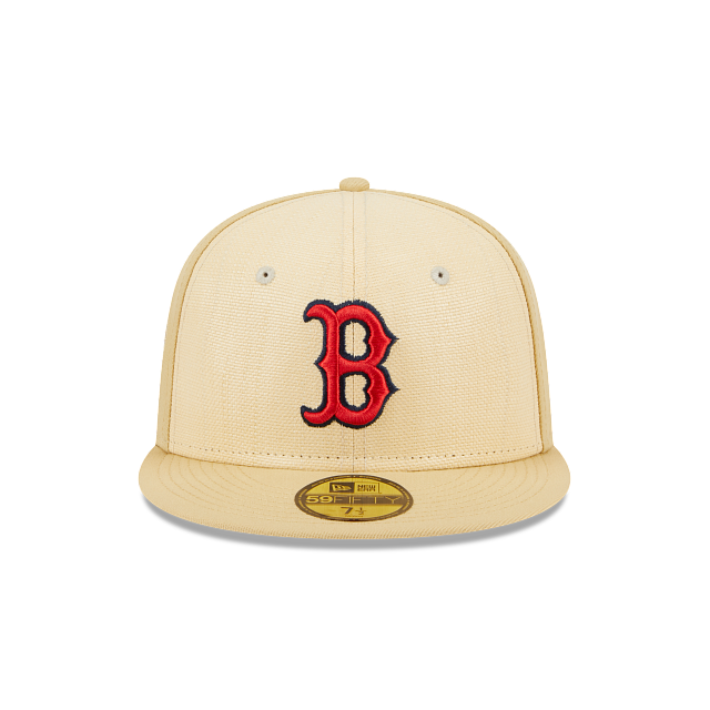 New Era Boston Red Sox Raffia Front 2023 59FIFTY Fitted Hat
