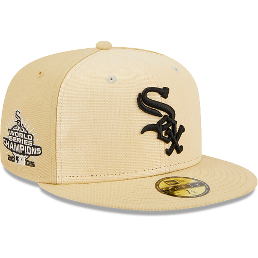 New Era Chicago White Sox Raffia Front 2023 59FIFTY Fitted Hat