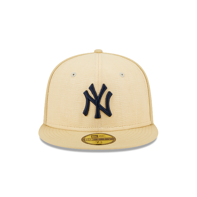 New Era New York Yankees Raffia Front 2023 59FIFTY Fitted Hat