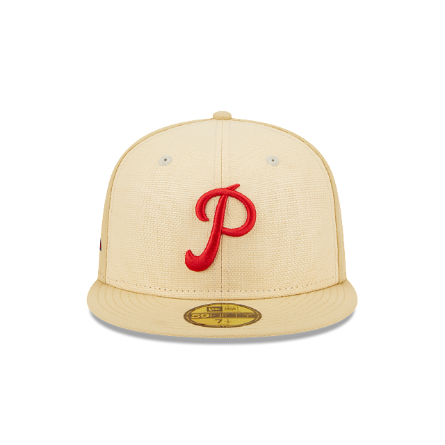 New Era Philadelphia Phillies Raffia Front 2023 59FIFTY Fitted Hat