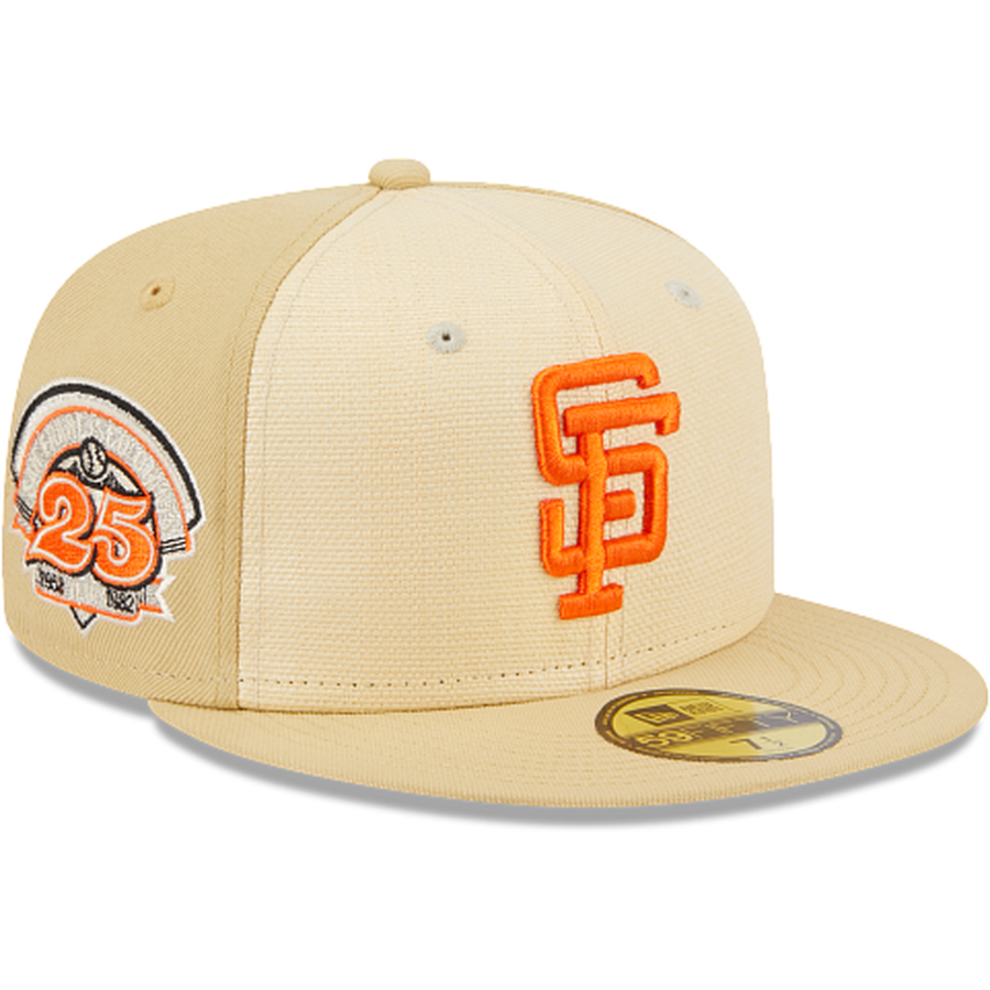 New Era San Francisco Giants Raffia Front 2023 59FIFTY Fitted Hat
