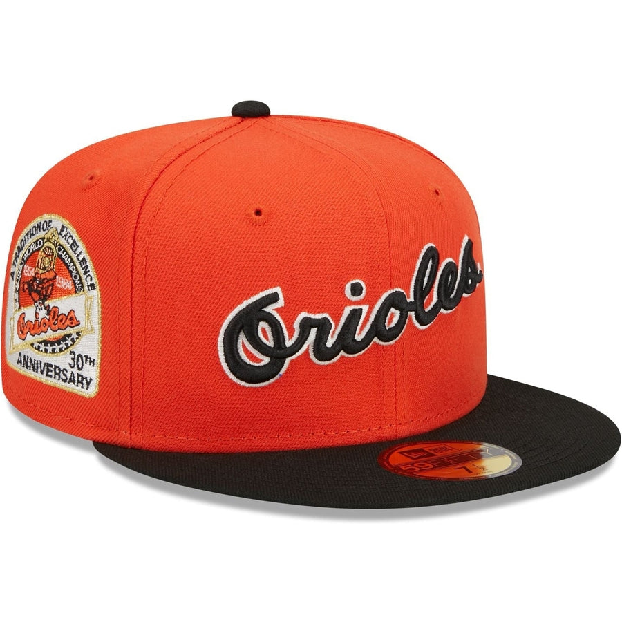 New Era Baltimore Orioles Retro Jersey Script 2023 59FIFTY Fitted Hat