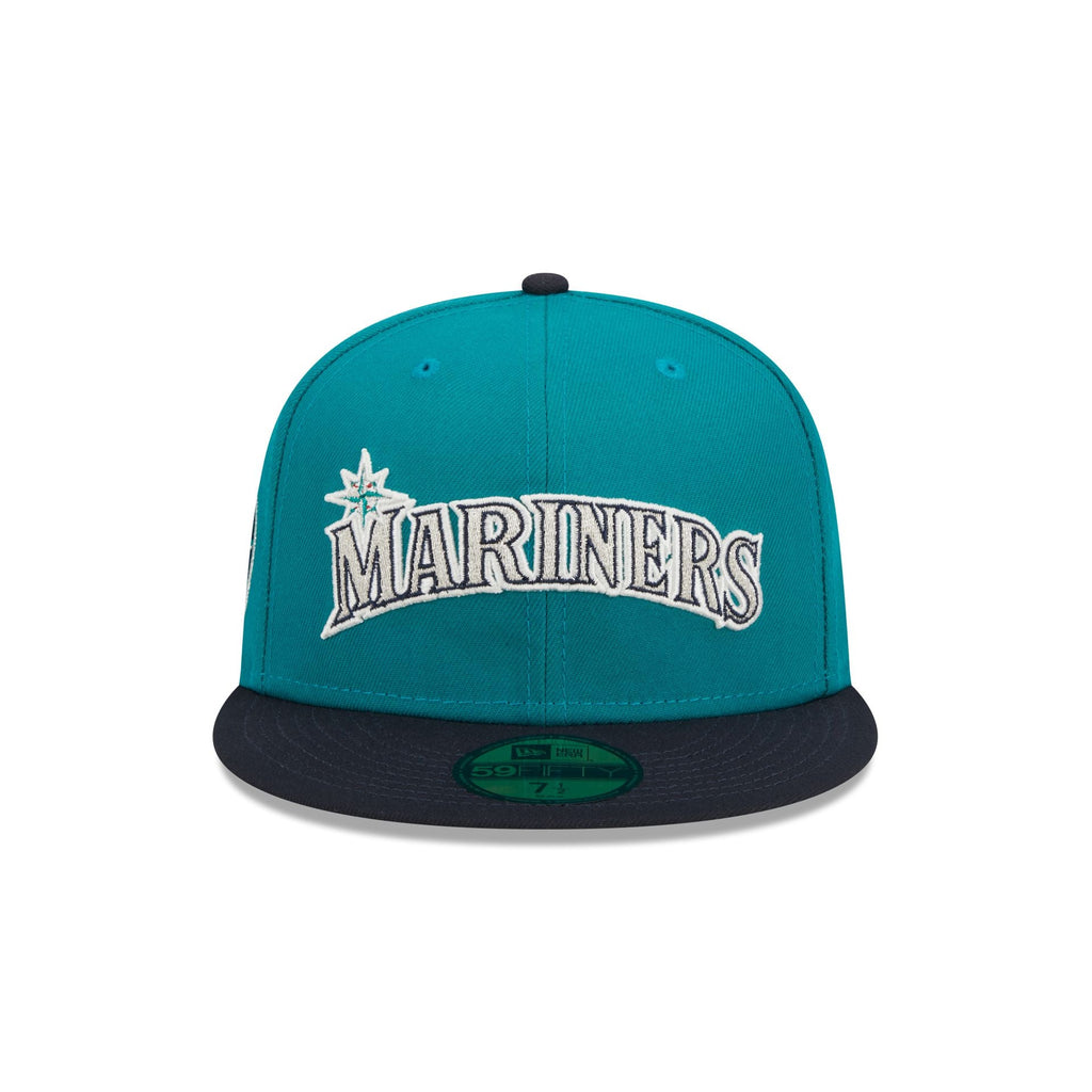 Script Hats New Era Seattle Mariners Retro Jersey Script 2023 59FIFTY Fitted Hat