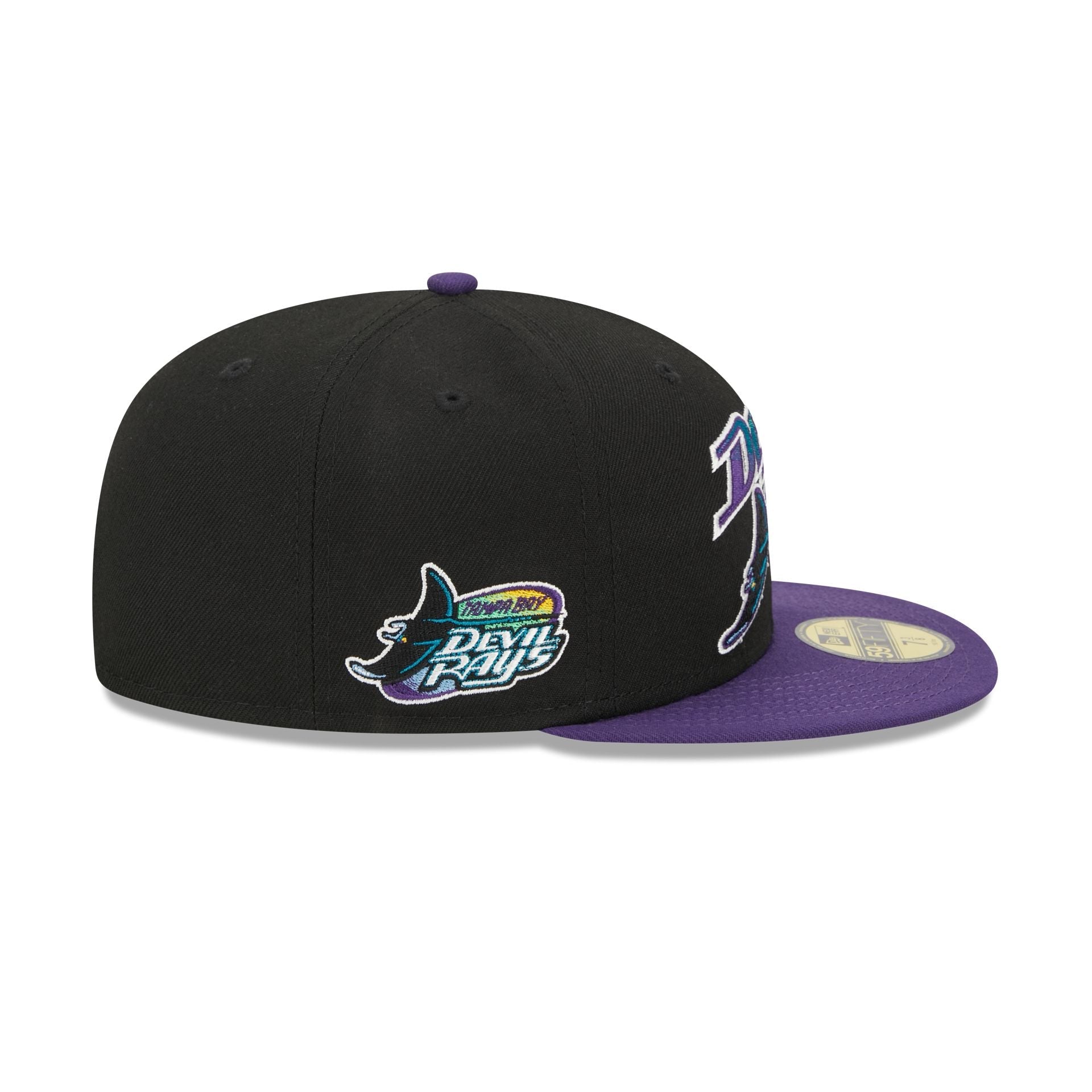 New Era Tampa Bay Rays Retro Jersey Script 2023 59FIFTY Fitted Hat