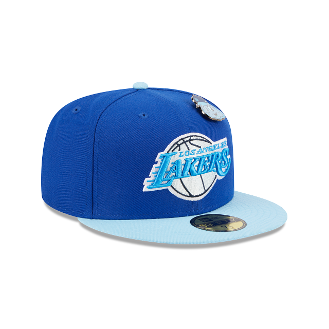 New Era Los Angeles Lakers Water Element 2023 59FIFTY Fitted Hat