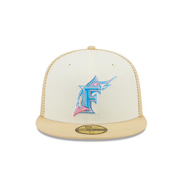New Era Miami Marlins Seam Stitch 2023 59FIFTY Fitted Hat