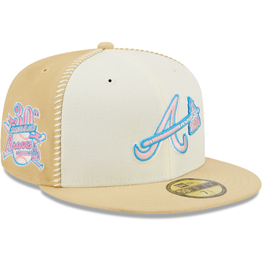 New Era Atlanta Braves Seam Stitch 2023 59FIFTY Fitted Hat
