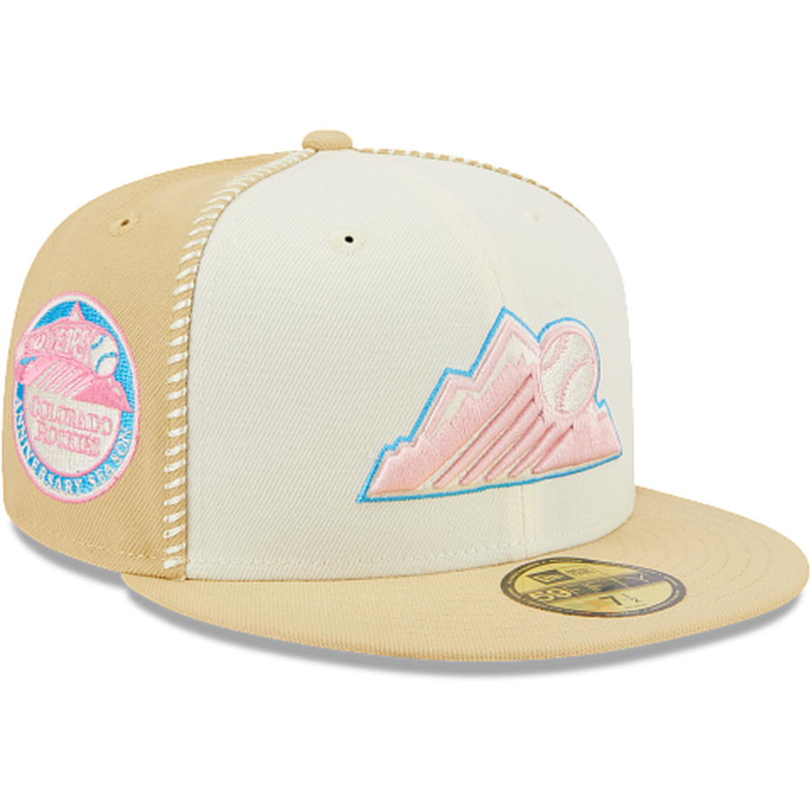 New Era Colorado Rockies Seam Stitch 2023 59FIFTY Fitted Hat