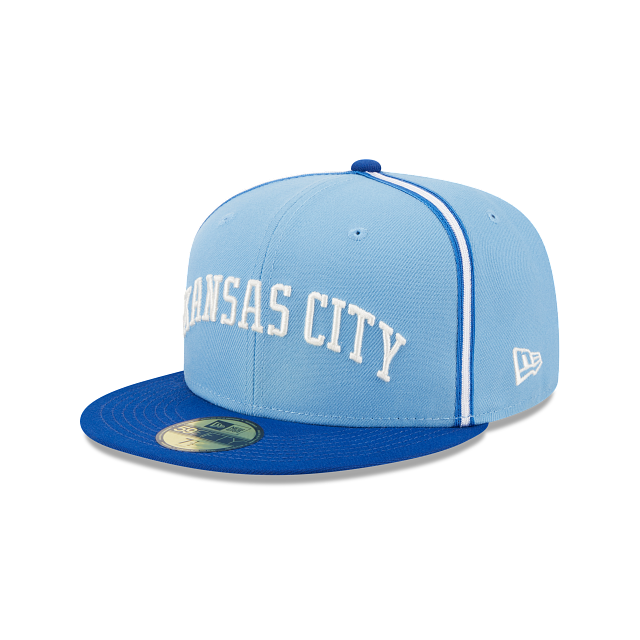 New Era Kansas City Royals Powder Blues 2023 59FIFTY Fitted Hat