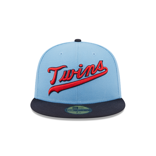 New Era Minnesota Twins Powder Blues 2023 59FIFTY Fitted Hat