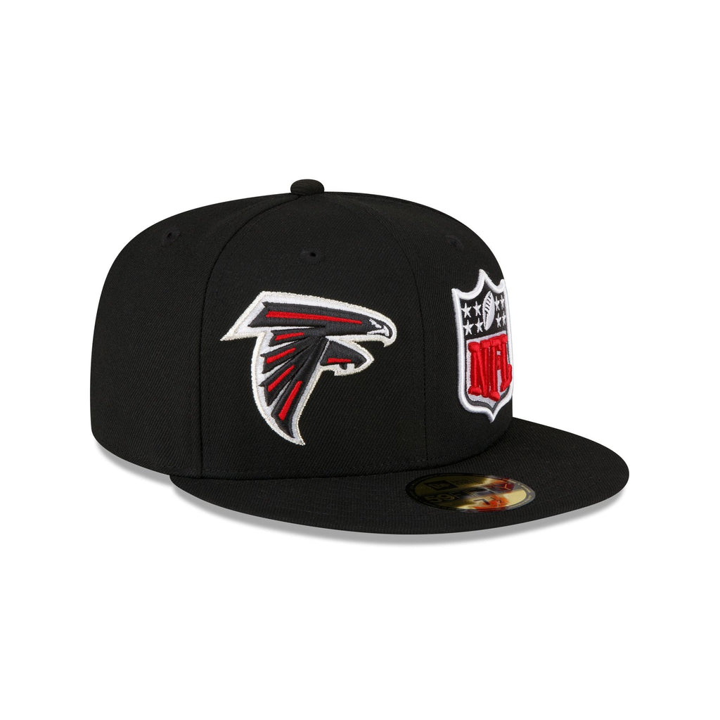 New Era Atlanta Falcons 2023 Sideline Black 59FIFTY Fitted Hat