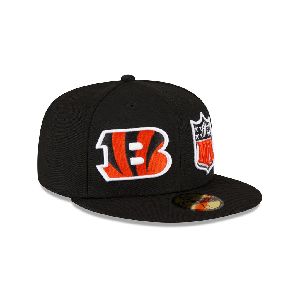 New Era Cincinnati Bengals 2023 Sideline Black 59FIFTY Fitted Hat