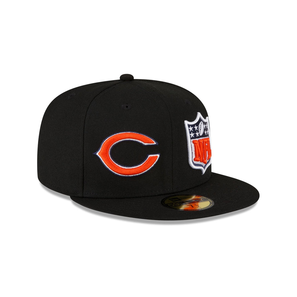 New Era Chicago Bears 2023 Sideline Black 59FIFTY Fitted Hat