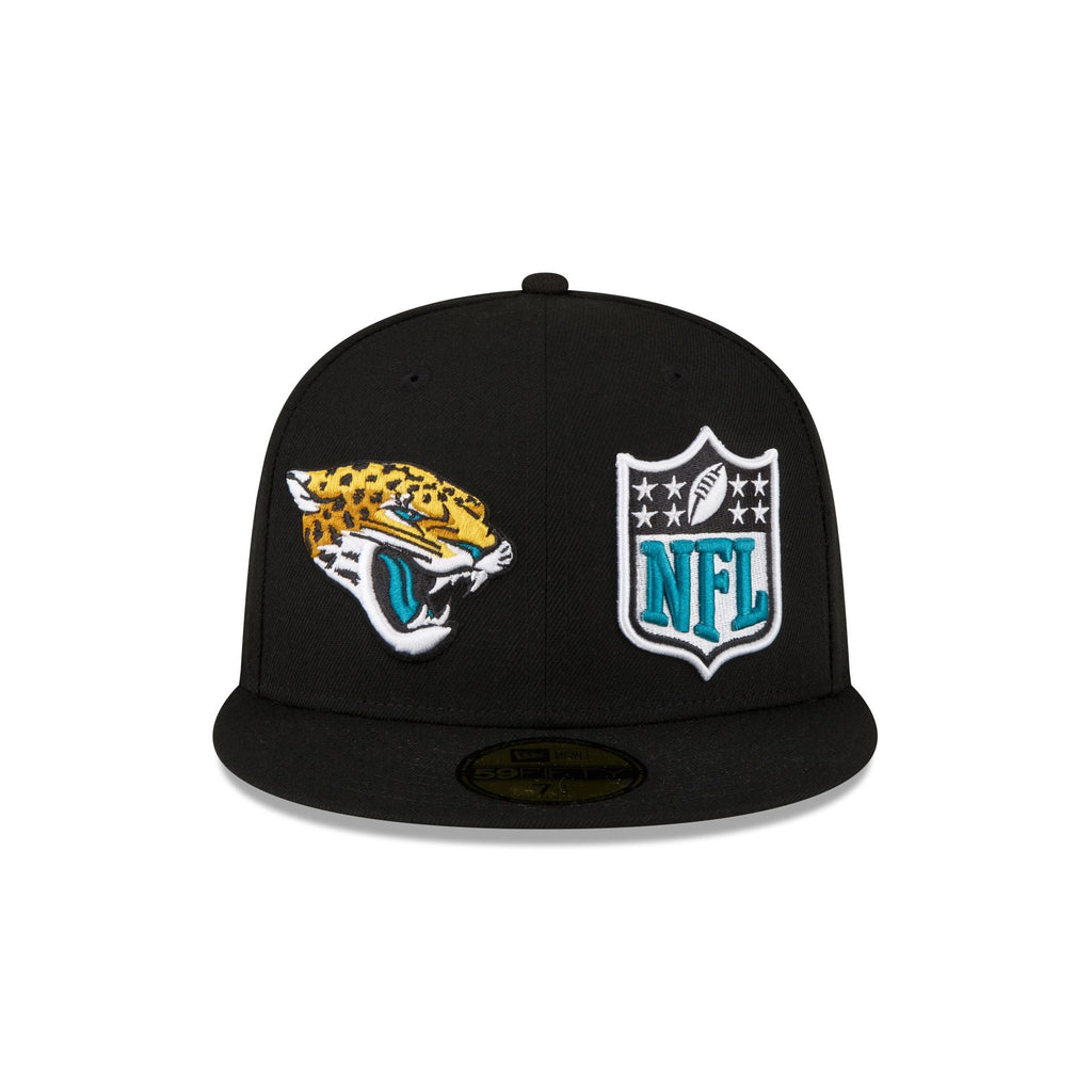 New Era Jacksonville Jaguars 2023 Sideline Black 59FIFTY Fitted Hat