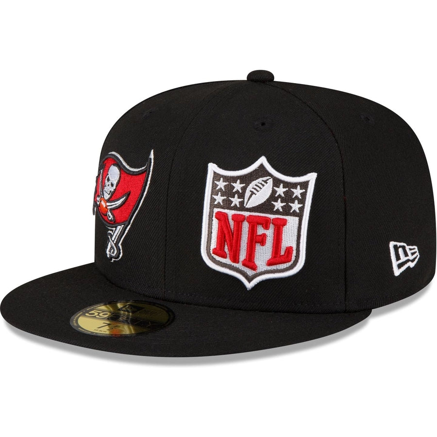 New Era Tampa Bay Buccaneers 2023 Sideline Black 59FIFTY Fitted Hat