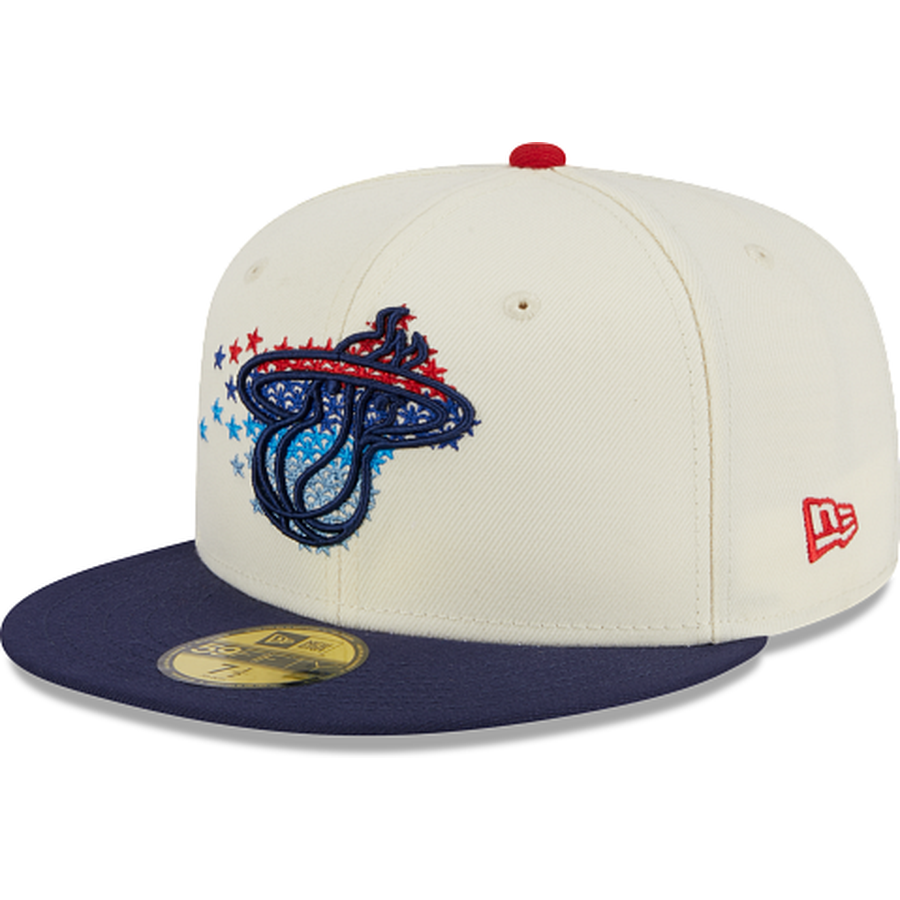 New Era Miami Heat Star Trail 2023 59FIFTY Fitted Hat