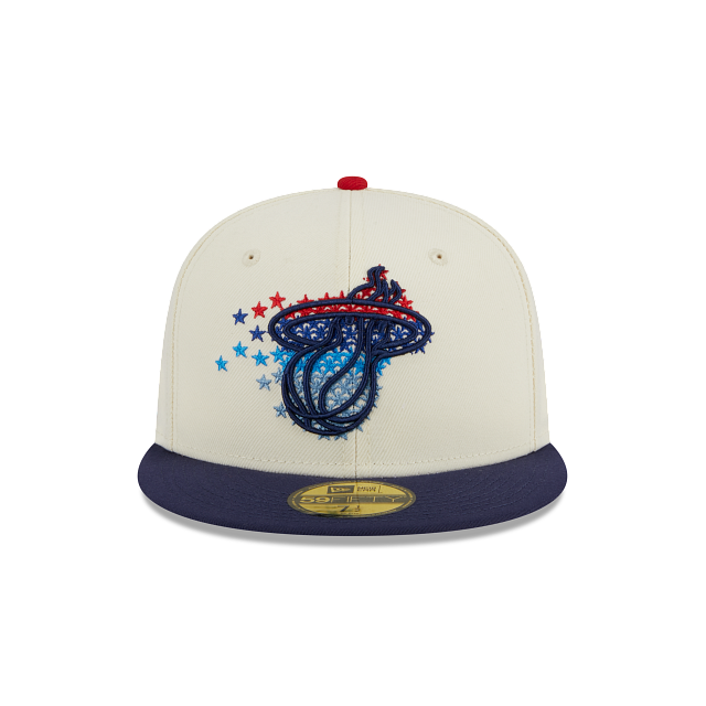 New Era Miami Heat Star Trail 2023 59FIFTY Fitted Hat