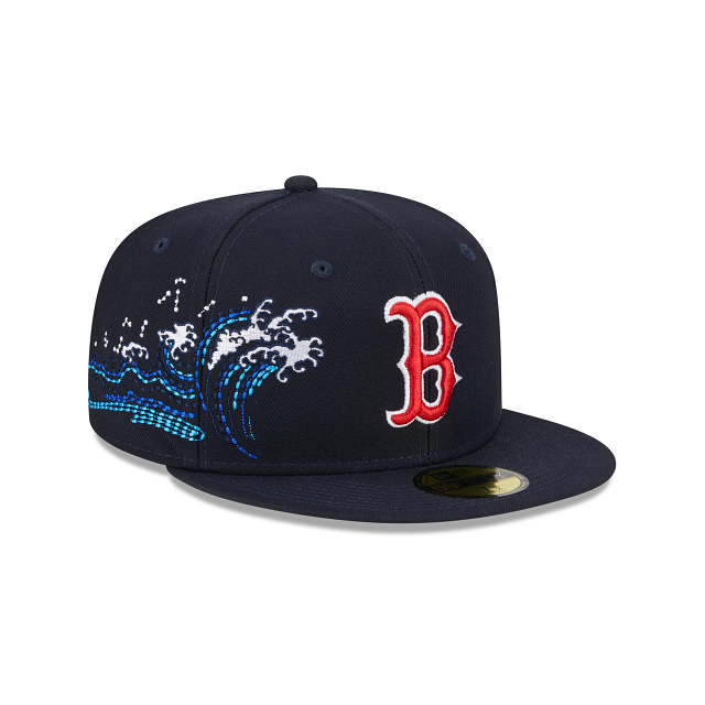 New Era Boston Red Sox Tonal Wave 2023 59FIFTY Fitted Hat