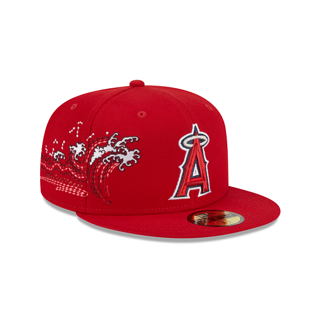 New Era Los Angeles Angels Tonal Wave 2023 59FIFTY Fitted Hat