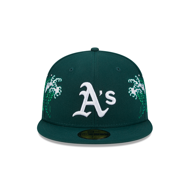 New Era Oakland Athletics Tonal Wave 2023 59FIFTY Fitted Hat