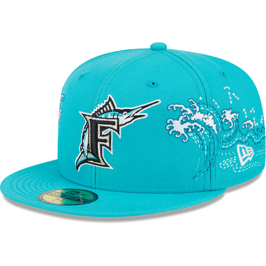 New Era Florida Marlins Tonal Wave 2023 59FIFTY Fitted Hat