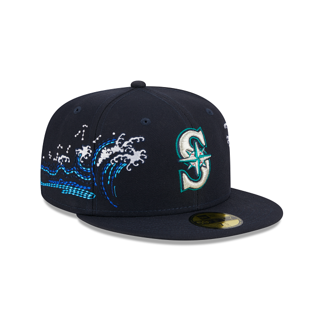 New Era Seattle Mariners Tonal Wave 2023 59FIFTY Fitted Hat