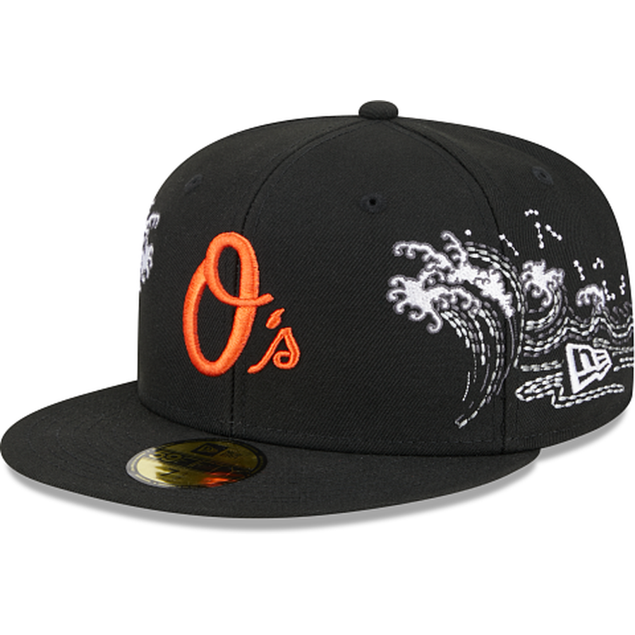 New Era Baltimore Orioles Tonal Wave 2023 59FIFTY Fitted Hat
