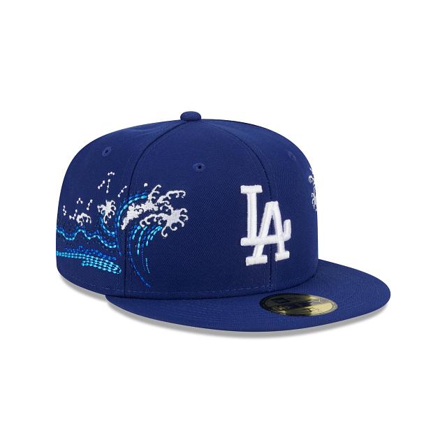 New Era Los Angeles Dodgers Tonal Wave 2023 59FIFTY Fitted Hat