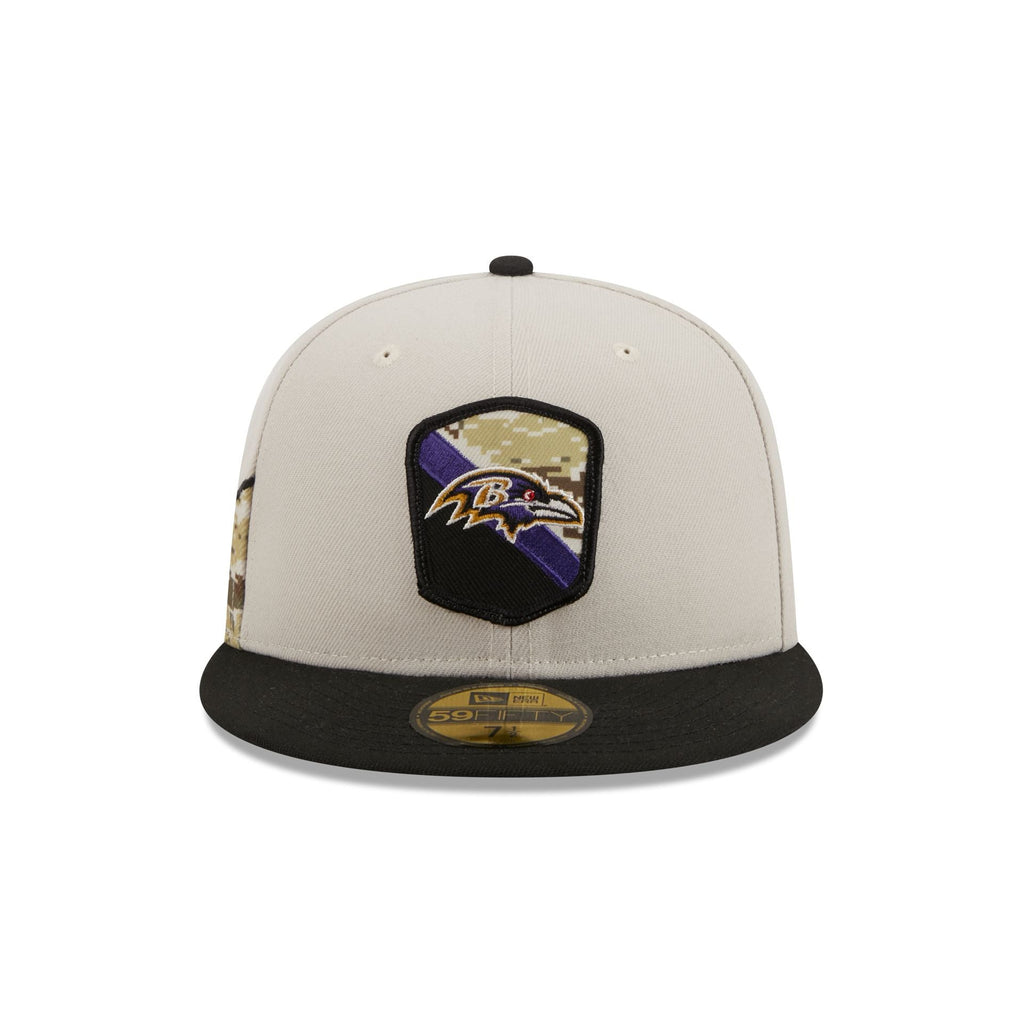 New Era Baltimore Ravens 2023 Salute to Service 59FIFTY Fitted Hat