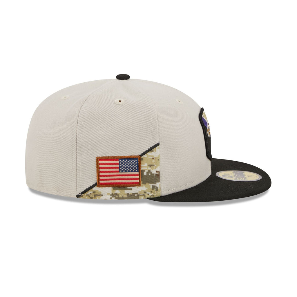New Era Baltimore Ravens 2023 Salute to Service 59FIFTY Fitted Hat