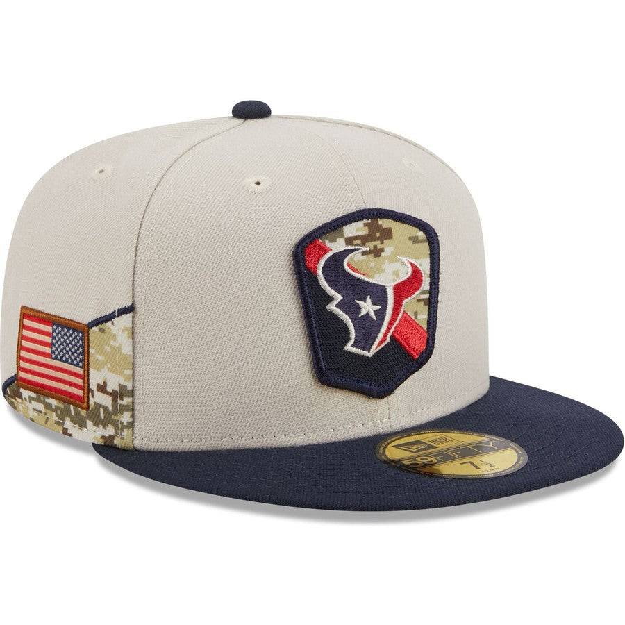 New Era Houston Texans 2023 Salute to Service 59FIFTY Fitted Hat