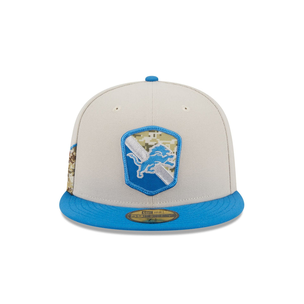 New Era Detroit Lions 2023 Salute to Service 59FIFTY Fitted Hat