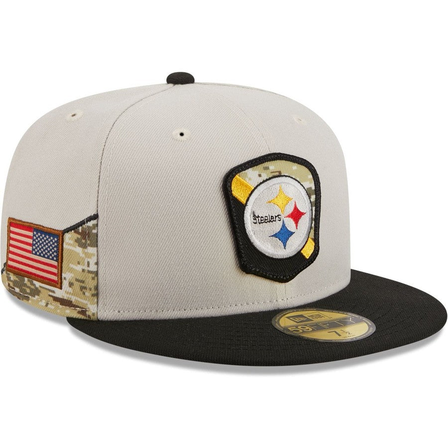 New Era Pittsburgh Steelers 2023 Salute to Service 59FIFTY Fitted Hat