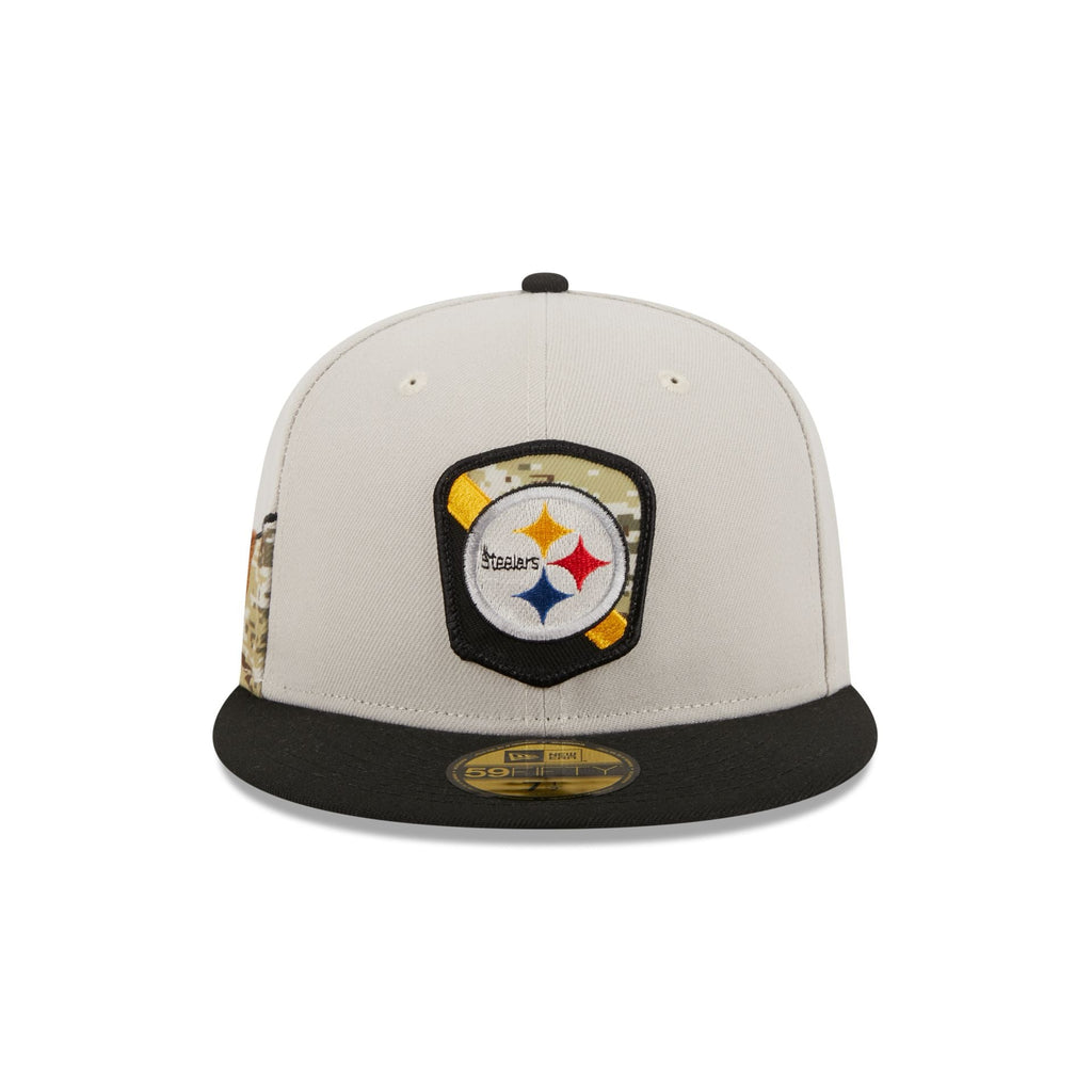 New Era Pittsburgh Steelers 2023 Salute to Service 59FIFTY Fitted Hat